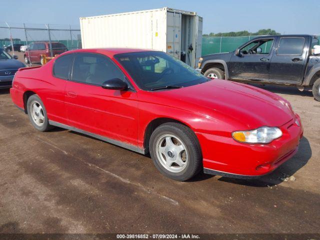  Salvage Chevrolet Monte Carlo