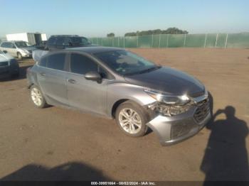  Salvage Chevrolet Cruze