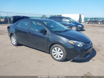  Salvage Toyota Corolla