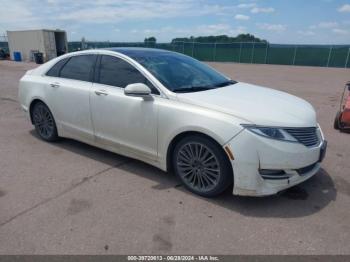  Salvage Lincoln MKZ Hybrid