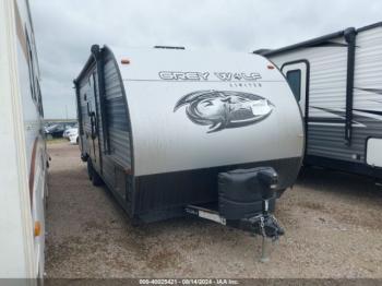  Salvage Forest River Grey Wolf Travel Trailer