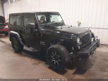  Salvage Jeep Wrangler