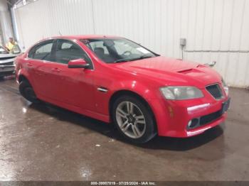  Salvage Pontiac G8