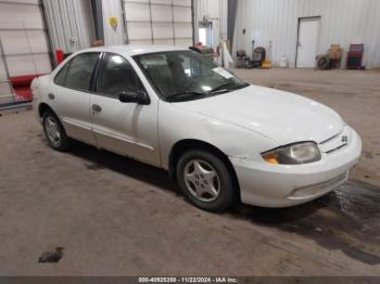  Salvage Chevrolet Cavalier