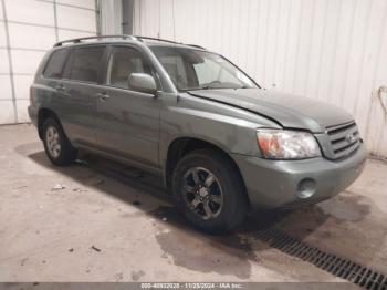  Salvage Toyota Highlander