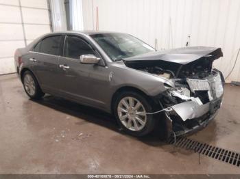  Salvage Lincoln MKZ