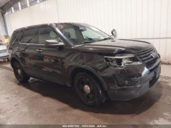  Salvage Ford Police Interceptor Utilit