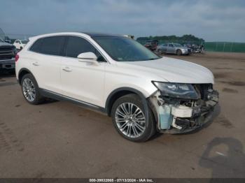  Salvage Lincoln MKX