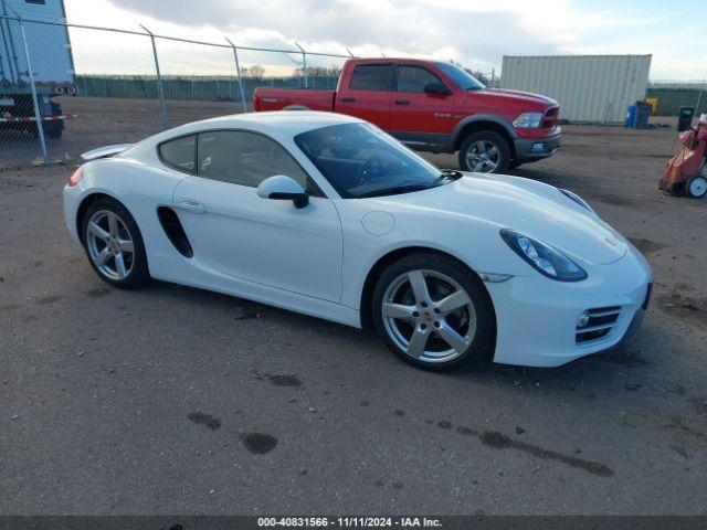  Salvage Porsche Cayman