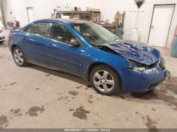  Salvage Pontiac G6