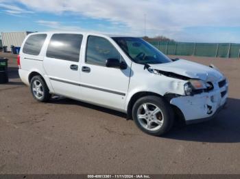  Salvage Chevrolet Uplander