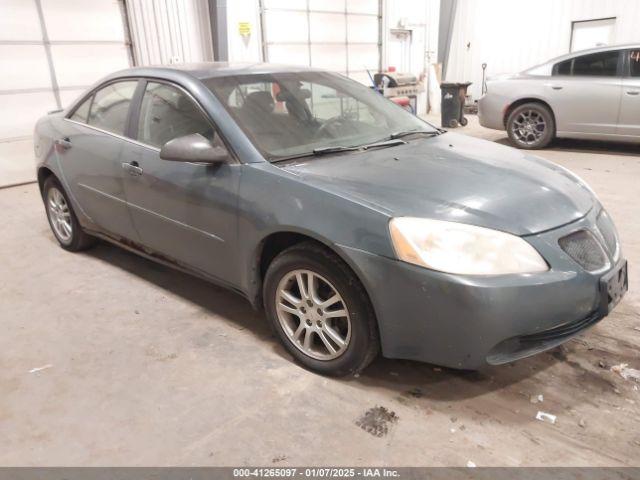  Salvage Pontiac G6