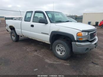  Salvage GMC Sierra 2500