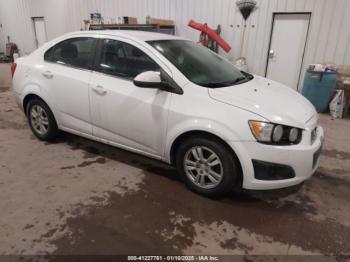  Salvage Chevrolet Sonic