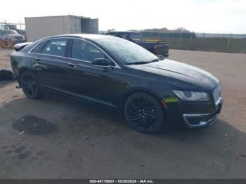  Salvage Lincoln MKZ