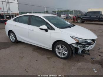  Salvage Chevrolet Cruze