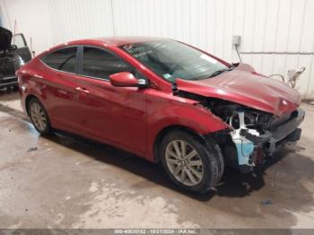  Salvage Hyundai ELANTRA