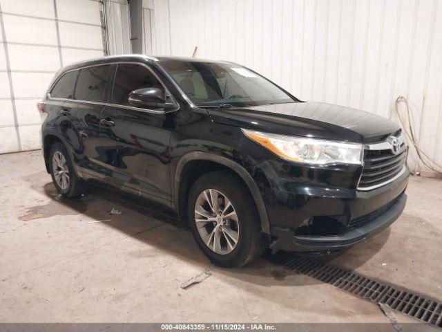  Salvage Toyota Highlander