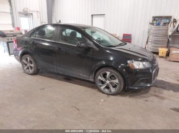  Salvage Chevrolet Sonic