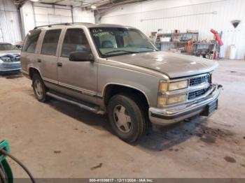  Salvage Chevrolet Tahoe