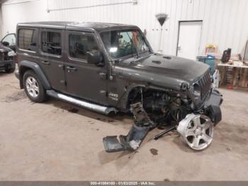  Salvage Jeep Wrangler