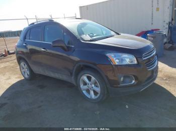  Salvage Chevrolet Trax