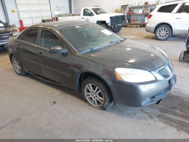  Salvage Pontiac G6