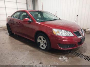  Salvage Pontiac G6