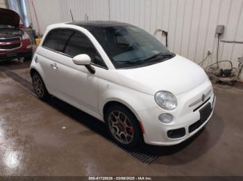  Salvage FIAT 500