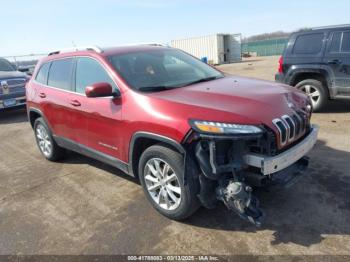  Salvage Jeep Cherokee