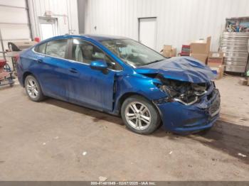  Salvage Chevrolet Cruze