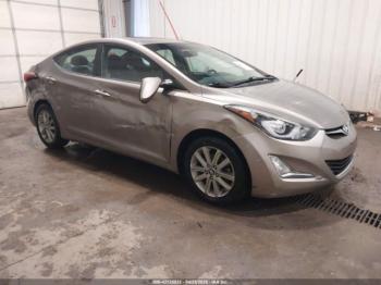 Salvage Hyundai ELANTRA