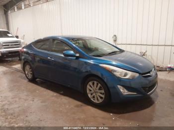  Salvage Hyundai ELANTRA