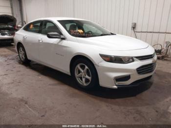 Salvage Chevrolet Malibu