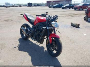  Salvage Triumph Motorcycle Street Triple