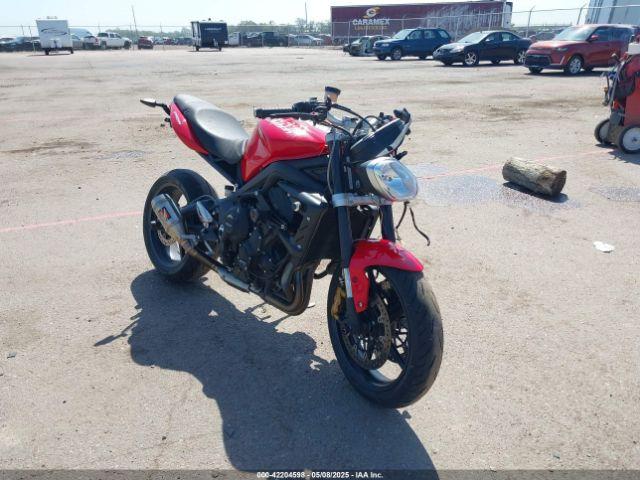  Salvage Triumph Motorcycle Street Triple