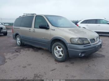  Salvage Pontiac Montana