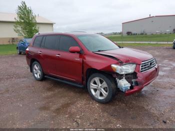  Salvage Toyota Highlander