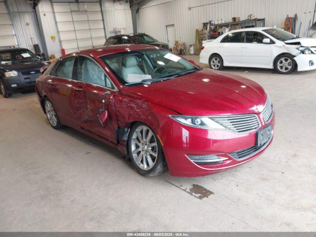  Salvage Lincoln MKZ Hybrid