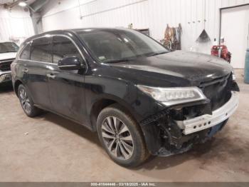  Salvage Acura MDX