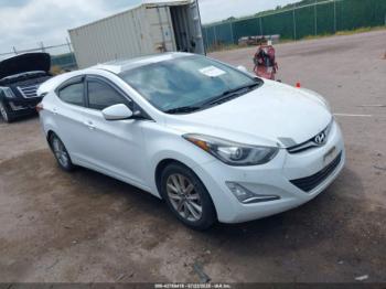  Salvage Hyundai ELANTRA