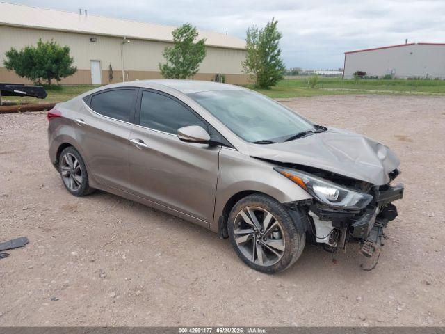  Salvage Hyundai ELANTRA