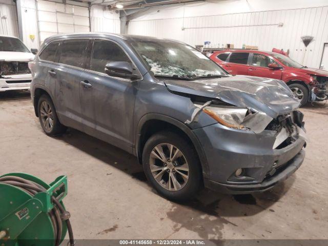  Salvage Toyota Highlander