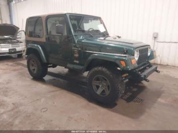  Salvage Jeep Wrangler