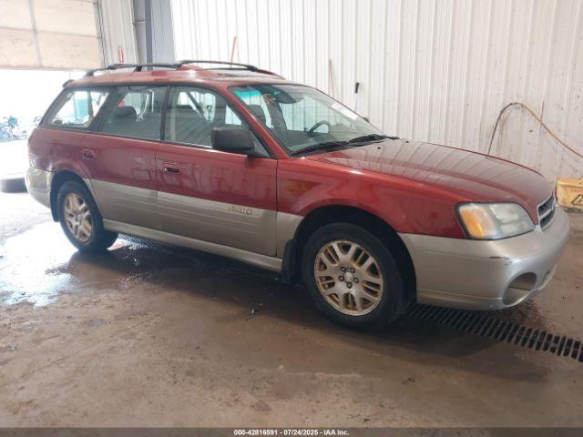  Salvage Subaru Outback