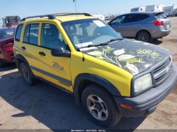  Salvage Chevrolet Tracker