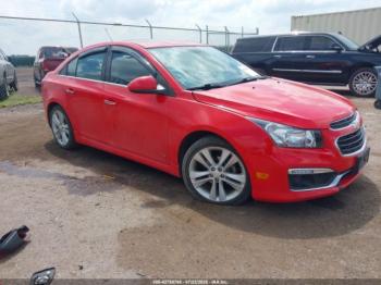  Salvage Chevrolet Cruze