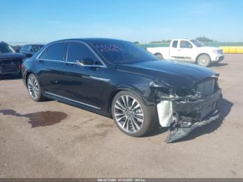  Salvage Lincoln Continental