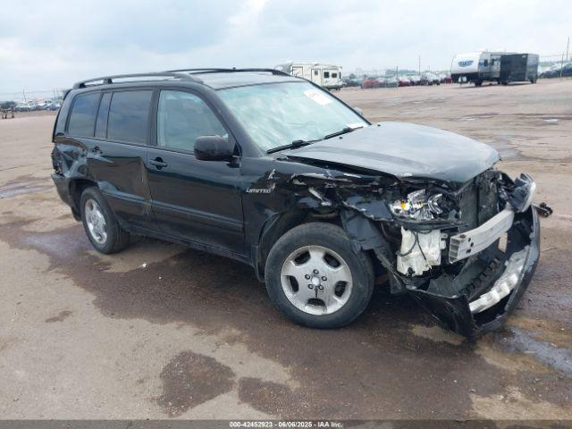  Salvage Toyota Highlander