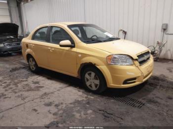  Salvage Chevrolet Aveo